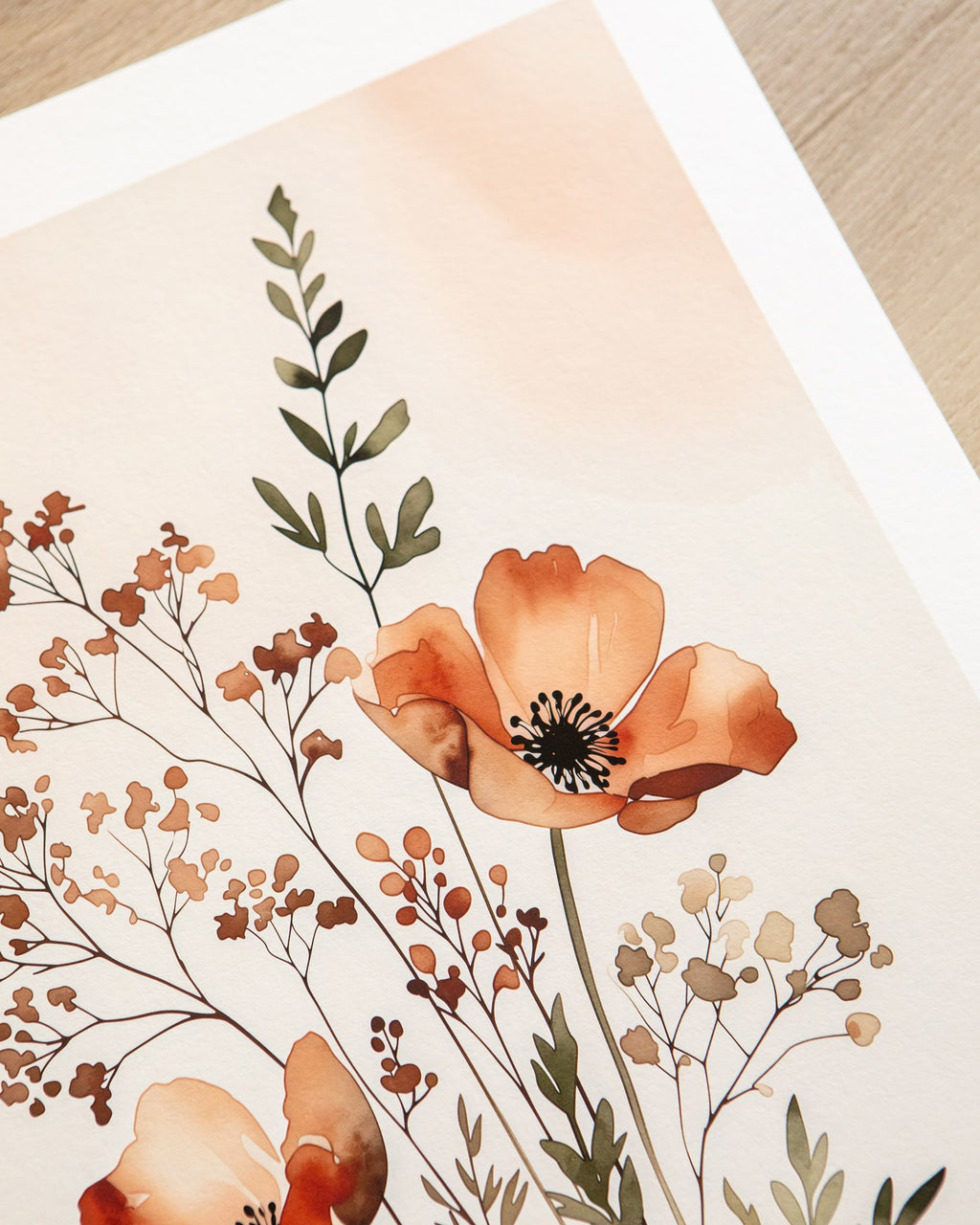 Serene Poppy Bloom