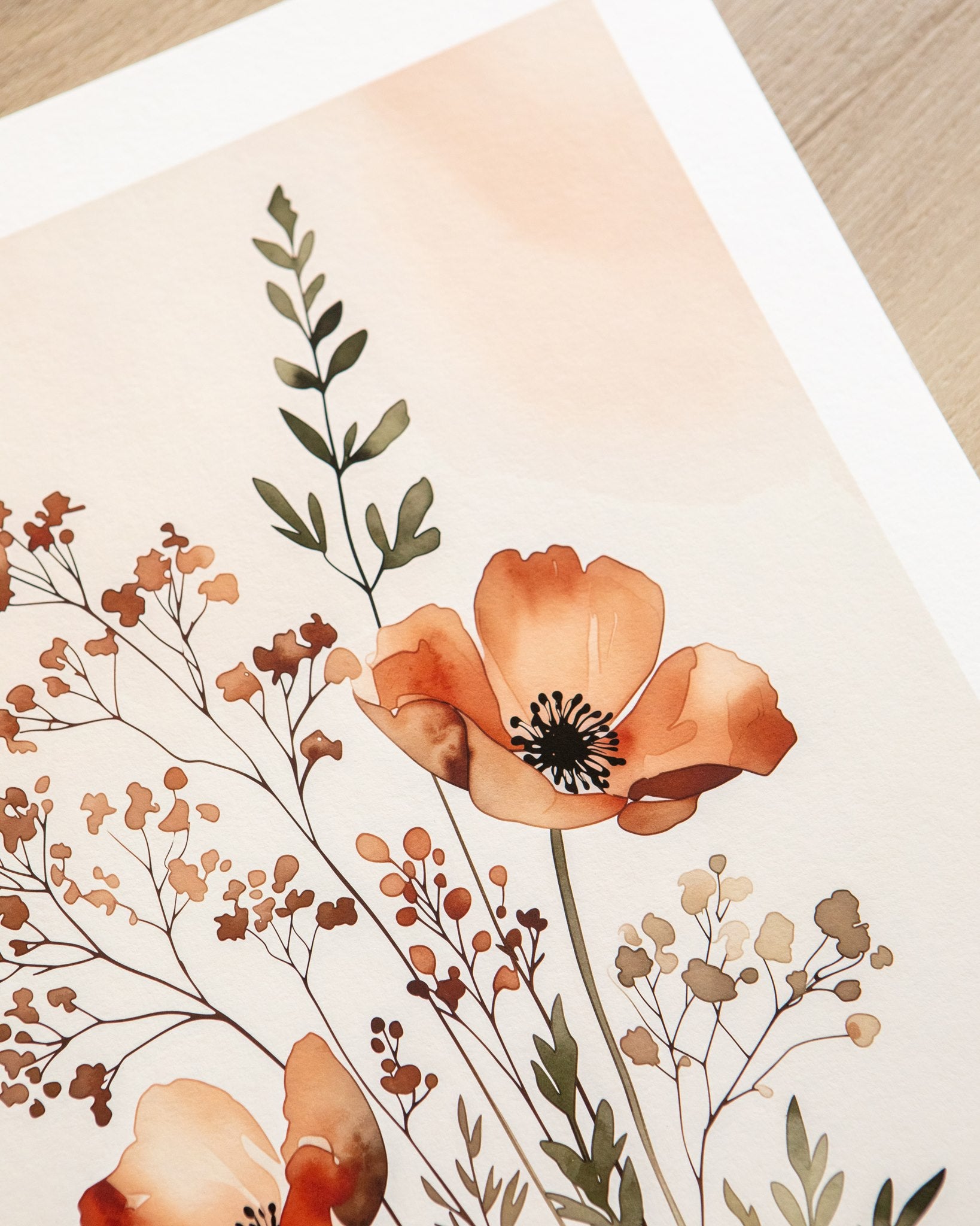Serene Poppy Bloom